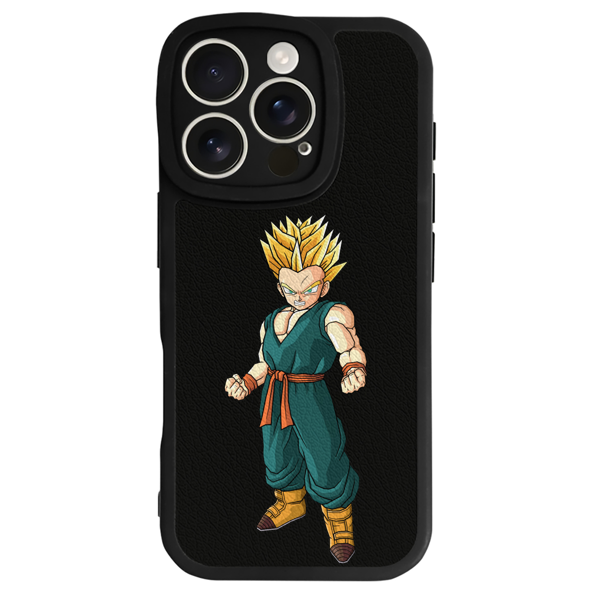 （画像用） ドラゴンボール DRAGON BALL 【iPhone 16シリーズ対応】シリコンスマホケース（レザー調） 材質：シリコン